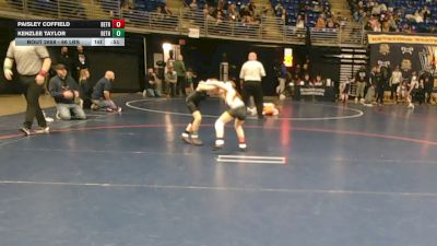 66 lbs Consy 5 - Paisley Coffield, Beth Center vs Kenzlee Taylor, Beth Center