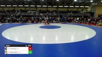 285 lbs Consolation - Gabriel Thomas, Brookline vs Kaz Morosetti, North Kingstown