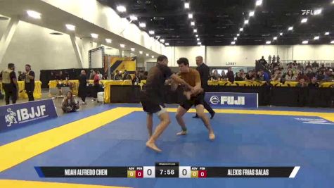 Alexis Frias Salas vs Noah Alfredo Chen 2025 World IBJJF Jiu-Jitsu No-Gi Championship