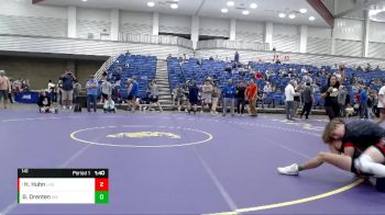 141 lbs Cons. Round 8 - Holden Huhn, LaSalle vs Gavin Drenten, Ares WC