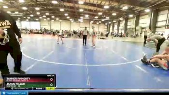 140 lbs Round 4 (6 Team) - Jaxon Miller, Iowa Black vs Tanner Finnerty, NCWAY National Team