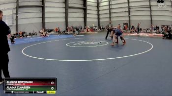 190 lbs Round 1 - August Rottmann, Charlies Angels vs Alaina Claassen, Team Pennsylvania