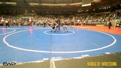 52 lbs Round Of 32 - Maxwell Hunsel, Greater Heights Wrestling vs Colby Meyer, Sebolt Wrestling Academy