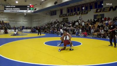 116 lbs Consi Of 4 - Cruz Little, Faith Christian (PA) vs Michael Rundell, Oak Park River Forest (IL)