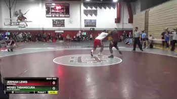 240 lbs Semifinal - Jermiah Lewis, Eldorado vs Moses Tabangcura, SLAM Academy