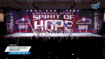 Athletic Cheer Force - Velocity [2024 L1.1 Senior - PREP - D2 Day 1] 2024 Spirit of Hope Grand Nationals