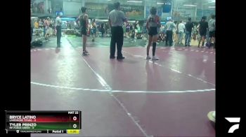 106 lbs Round 1 (6 Team) - Bryce Latino, Lakeshore Titans vs Tyler Prinzo, MF Purge Green