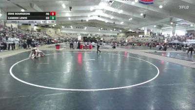 113 lbs Semis & 1st Wb (8 Team) - Camden Lewis, Kirkwood High School vs Zeke Bourgeois, Page High School