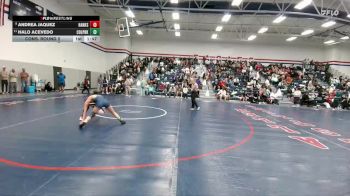 125 lbs Cons. Round 2 - Andrea Jaquez, El Paso Hanks vs Halo Acevedo, Conroe Woodlands College Park