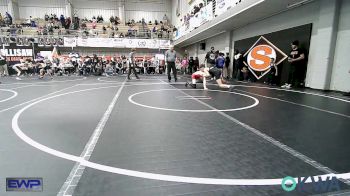 106 lbs Consi Of 8 #2 - Johan Rodriguez, Tulsa Blue T Panthers vs Caden Ryals, Fort Gibson Youth Wrestling
