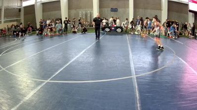 100 lbs Cons. Round 2 - Roland Fields, Arizona vs Jayson Sanchez, California