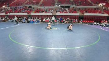 130 lbs Round 5 - 1st, 3rd, 5th, And 7th - Sienna Garcia, Comal Smithson Valley vs Paisley Hernandez, Anna