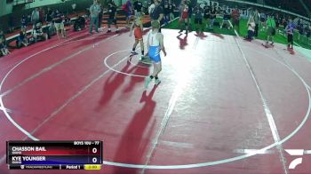 77 lbs Round 1 - Chasson Bail, Idaho vs Kye Younger, Idaho