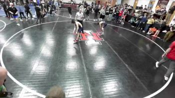 106 lbs Quarterfinal - Mason Emerson, Meridian vs Colton Storey, Kellogg