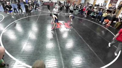 106 lbs Quarterfinal - Mason Emerson, Meridian vs Colton Storey, Kellogg