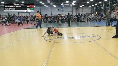 64 lbs Round 3 - 12:00pm Friday - Taze Daniels, West Coast Elite vs Preston O`gorman, Nebraska Elite