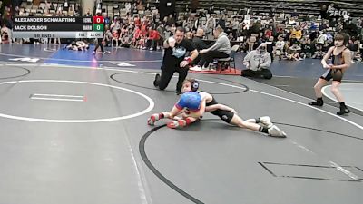 53 lbs Rr Rnd 5 - Alexander Schwarting, ICWL Bruisers Club - ESC vs Jack Dolson, Barn Brothers Wrestling Academy