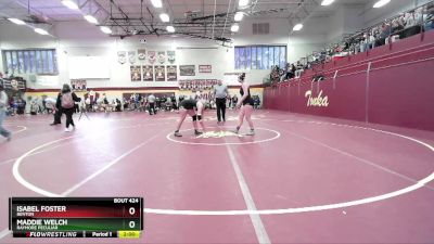 170 lbs Semifinal - Isabel Foster, BENTON vs Maddie Welch, RAYMORE PECULIAR