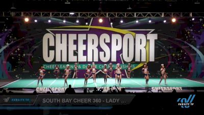 South Bay Cheer 360 - Lady Rays [2022 L4 Senior - D2 - Small - A] 2022 CHEERSPORT National Cheerleading Championship