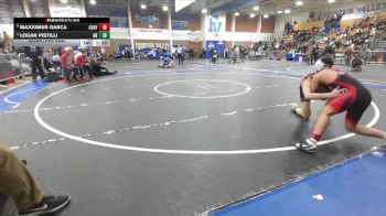 144 lbs Quarterfinal - Logan Pistilli, Huntington Beach vs Maxximus Gasca, Colony