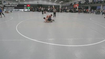 144 lbs 5th Place Match - Parker Wickam, Bear Cave vs Jack Simpson, Black Fox Wrestling Academy