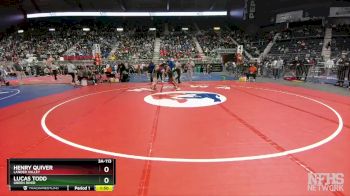 3A-113 lbs Quarterfinal - Lucas Todd, Green River vs Henry Quiver, Lander Valley