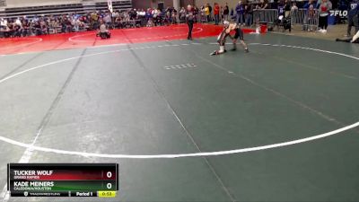 76 lbs Quarterfinal - Tucker Wolf, Grand Rapids vs Kade Meiners, Caledonia/Houston