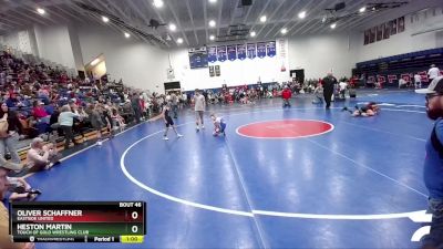 67 lbs Champ. Round 1 - Heston Martin, Touch Of Gold Wrestling Club vs Oliver Schaffner, Eastside United