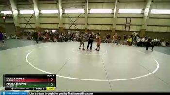 135 lbs Round 1 (3 Team) - Olivia Hovey, NEW MEXICO vs Maysa Brown, ALASKA1