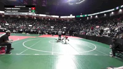 78 lbs Champ. Round 3 - Jimmy Hurley, NBHA vs Owen Marshall, BLO2