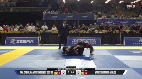 Ana Carolina Vasconcellos Dos Sa vs Vanessa Maria Avalos 2026 Pan Kids Jiu-Jitsu IBJJF Championship