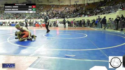 108 lbs Consi Of 32 #1 - Darrell Green, Putnam City vs Joseph Reeves, Midwest City JH