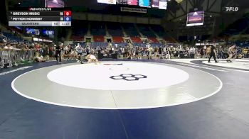 144 lbs Quarters - Greyson Music, PA vs Peyton Hornsby, IN