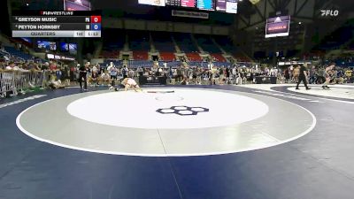 144 lbs Quarters - Greyson Music, PA vs Peyton Hornsby, IN