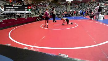 67 lbs Cons. Semi - Augustus Eason, Lonoke Youth Wrestling vs Orion Smith, Benton Parks Youth Wrestling