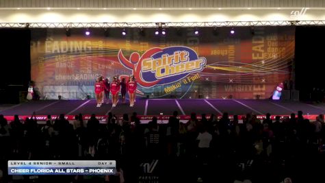 Cheer Florida Allstars - Phoenix [2025 L4 Senior - Small Day 2] 2025 Spirit Cheer Dance Grand Nationals & Cheer Nationals