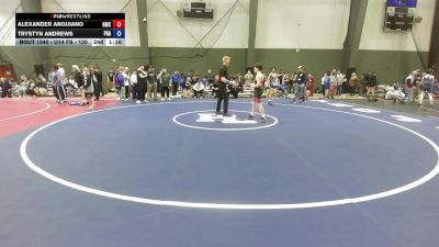 U14 FS - 132 lbs 3rd Place Match - Hunter Mihaljcic, Peninsula Wrestling Club vs Quinn Ferguson, Hillsboro Mat Club