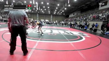 150B Quarterfinal - Brody Braa, Grain Valley vs Lane Jones, Basehor-Linwood