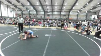 80 lbs Quarterfinal - Remington Scanlan, Team Aggression vs Daisy Fournier, Outlaw WC