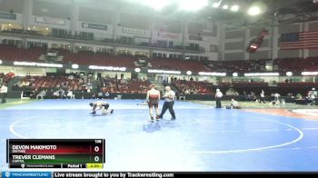 138 lbs Champ. Round 2 - Devon Makimoto, Owyhee vs Trever Clemans, Capital