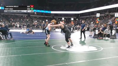 285 lbs Round Of 64 - Jackson Reilly, Clovis North (CS) vs Troy Ceja, Pitman (SJ)