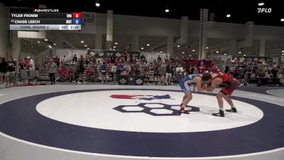 79 lbs Cons. Round 3 - Tyler Fromm, Empire Wrestling Academy vs Chase Leech, Indiana RTC
