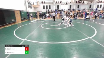 106 lbs Semi To 9th - Conlan Geary, Hanover vs Jack Rogan, Plymouth South