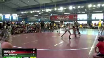 100 lbs Quarters & 1st Wb (16 Team) - Mason Todd, Fight Club vs Will Atkinson, Stronghold - Black