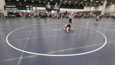 96 lbs Cons. Rd Of 16 - Brody Jarrell, Granite Wrestling Club vs Ayden Ortiz, Bear Cave Wrestling Club