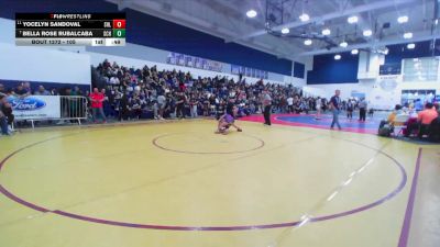 105 lbs Cons. Round 3 - Bella Rose Rubalcaba, Schurr vs Yocelyn Sandoval, Shadow Hills