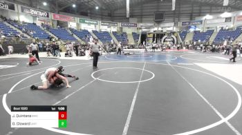 102 lbs Quarterfinal - Juan Julian Quintana, Brighton WC vs Drayger Cloward, Uintah