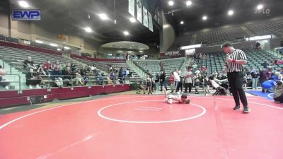 52 lbs Rr Rnd 2 - Collin Gandee, North DeSoto Wrestling Academy vs Luke Lockwood, North DeSoto Wrestling Academy