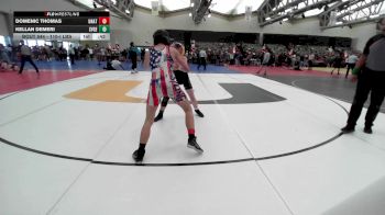 110-I lbs Consi Of 32 #2 - Domenic Thomas, Unattached vs Kellan Demeri, Savage Wrestling