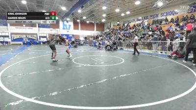 138 lbs Champ. Round 1 - KIng Johnson, Paramount vs Darien Miles, Alta Loma